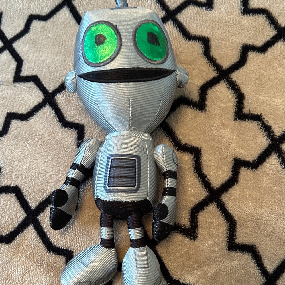 Ratchet & Clank  7.5” Plush - “Clank” Preowned no tags